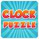 Clock Puzzle - Tell Time HTML5 Education Game (no capx)