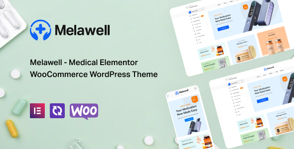 Melawell – Medical WooCommerce Theme