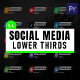 Social Media Lower Thirds Premiere Pro V.4 - VideoHive Item for Sale