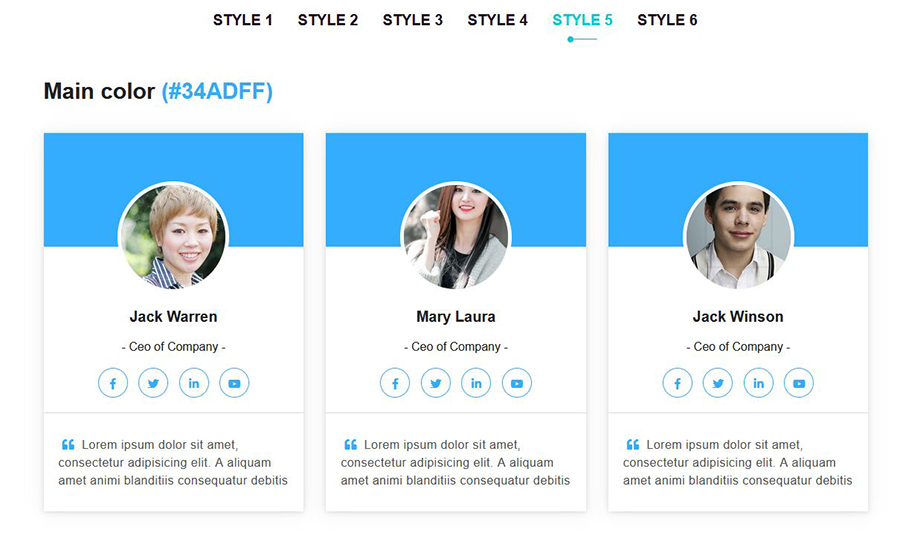 HTML CSS Testimonials Template by smartcms | CodeCanyon