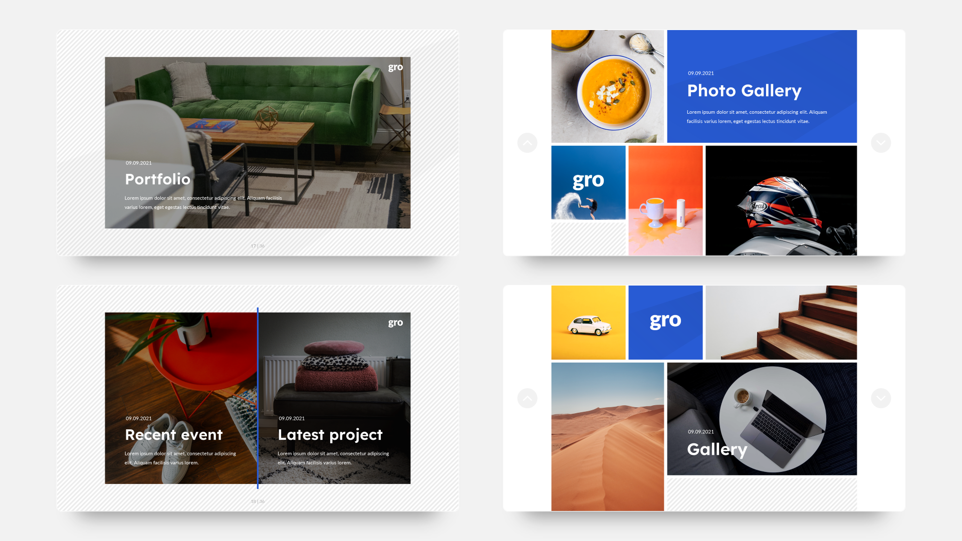 Gro - Business Google Slide Template, Presentation Templates | GraphicRiver