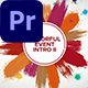 Colorful Event Intro II | Premiere Pro - VideoHive Item for Sale