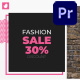 Poster Animation - Colorful Fashion Sale Mogrt - VideoHive Item for Sale