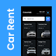 Car Rental Booking App UI Kit | Self driving Car App UI Kit | Car Rent App UI Kit| Carrental