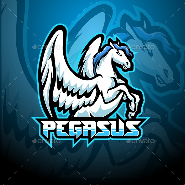 Pegasus Esport Mascot, Vectors | GraphicRiver