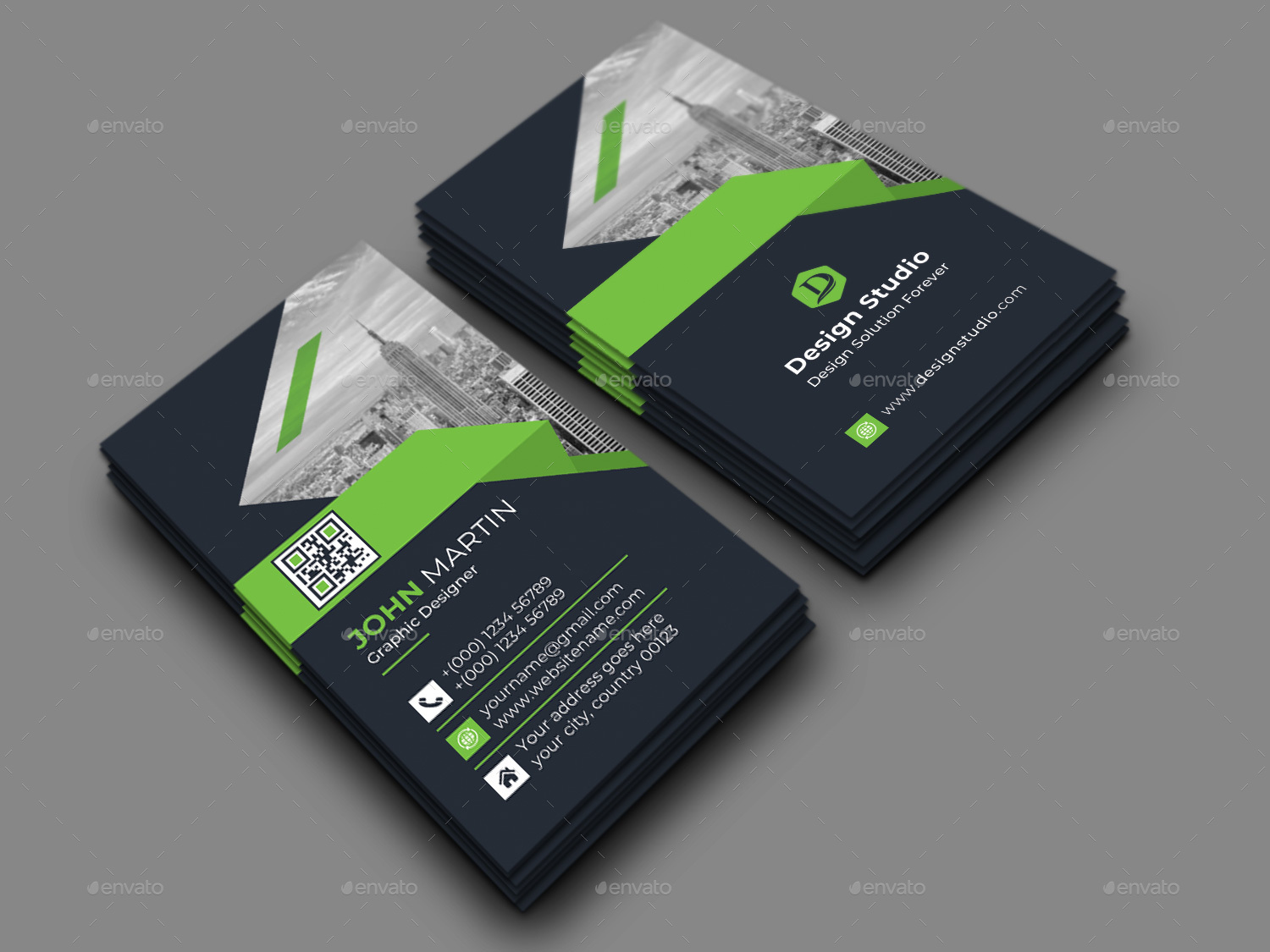 Corporate Business Card, Print Templates | GraphicRiver