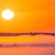 Amazing Sunrise Over Misty Landscape. Scenic View Of Foggy Morning - PhotoDune Item for Sale