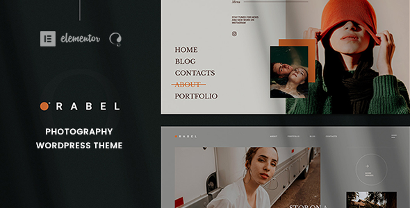 Orabel – Creative Photography Portfolio WordPress Theme