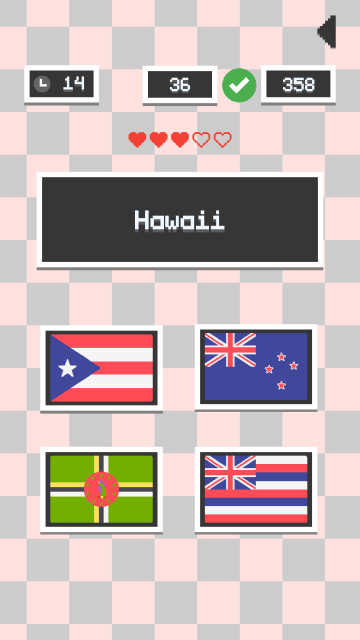 Country Flag's Colors Quiz Game, CONSTRUCT 3, HTML5, C3P