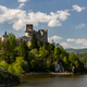 Niedzica Castle on Czorsztyn Lake in Pieniny Mountains, Poland at Spring - PhotoDune Item for Sale