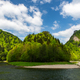 Dunajec River in Pieniny National Park in Poland at Spring - PhotoDune Item for Sale