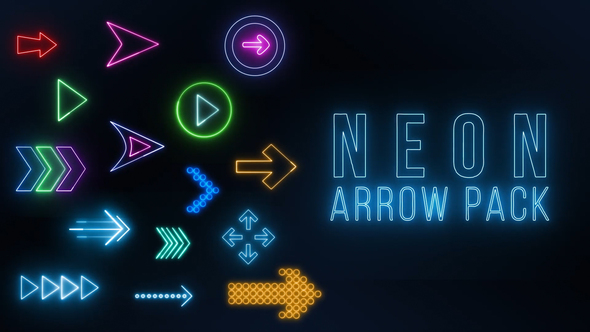Neon Arrow Pack