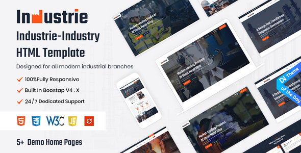Special Industrie - Industry HTML5 Template