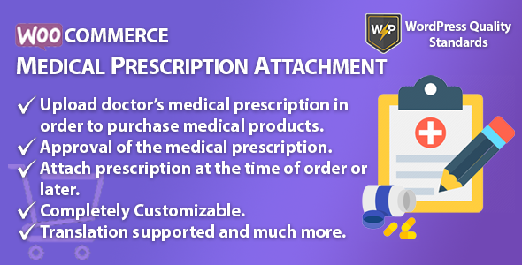 WooCommerce Medical Prescription Attachment | Order Attachment