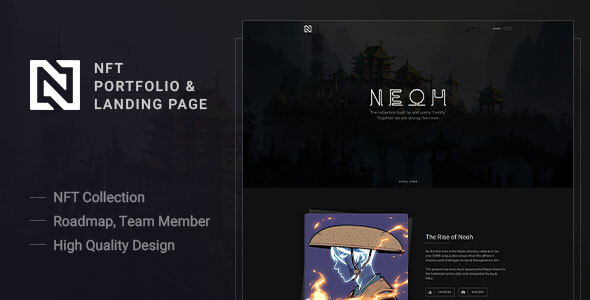 Incredible Neoh - NFT Portfolio and Landing Page