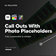 Call Outs With Photo Placeholders for FCPX - VideoHive Item for Sale