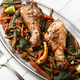 Chicken legs stewed with spices and vegetables. - PhotoDune Item for Sale
