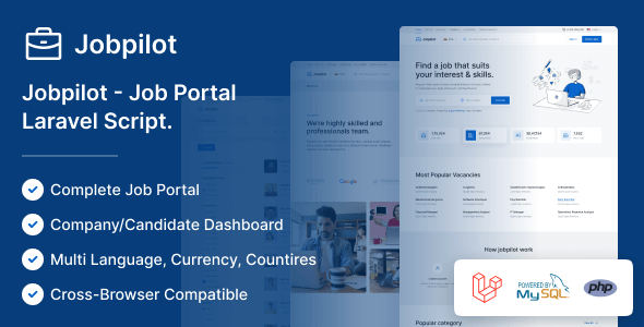 Jobpilot – Job Portal Laravel Script