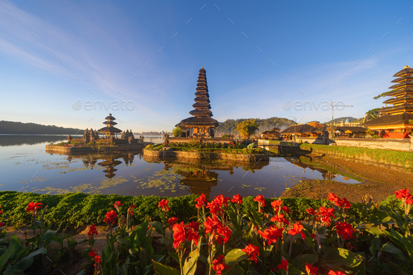 Nature landscape background in Java island, Indonesia Stock Photo by ...