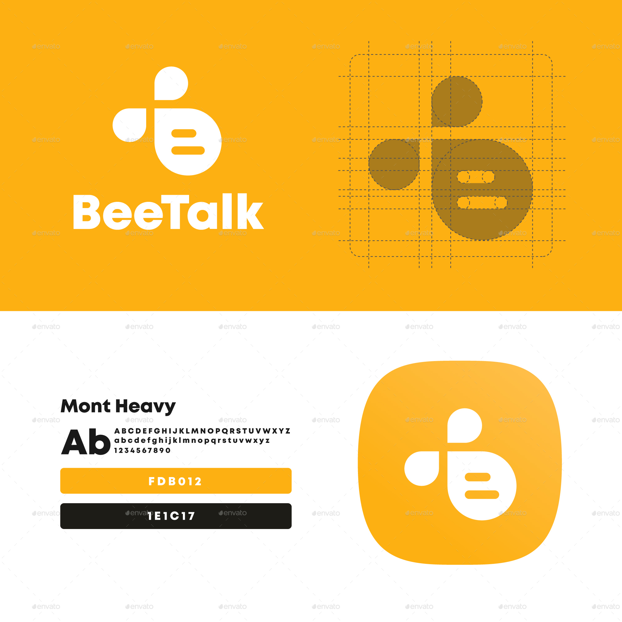 BeeTalk Letter B Logo Design, Logo Templates | GraphicRiver