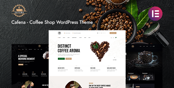 Cafena – Coffee Shop WordPress Theme