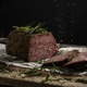 tasty salami with herbs and dried rosemary - PhotoDune Item for Sale