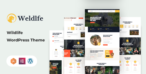 Weldlfe – Wildlife WordPress Theme