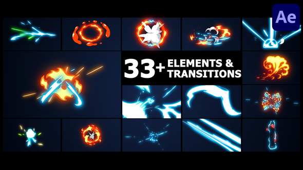Elements And Transitions | After Effects