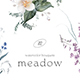 Meadow Watercolor Bouquets 