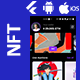 NFT Marketplace Android + iOS App Template | Flutter 3 | NFTMarketPlace