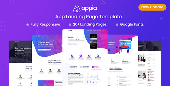 Special Appia - App Landing Page Template