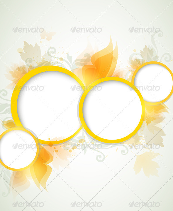 Abstract Yellow Background - Backgrounds Decorative