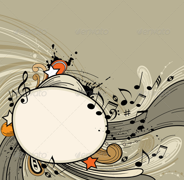 Abstract Music Background - Abstract Conceptual