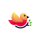 Bird Gradient Logo Template