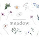 Meadow Watercolor DIY Elements