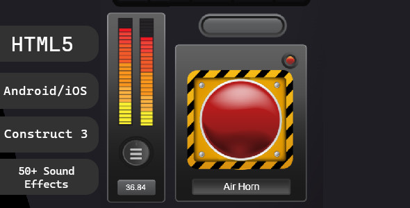 Air Horn Ultimate HTML5 Game (Construct 3)