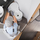 RV Rental Worker Keeping Motorhome Toilet Bowl Clean and Desinfected - PhotoDune Item for Sale
