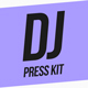 Mono - DJ Press Kit / Resume Template For Nightclub Professionals