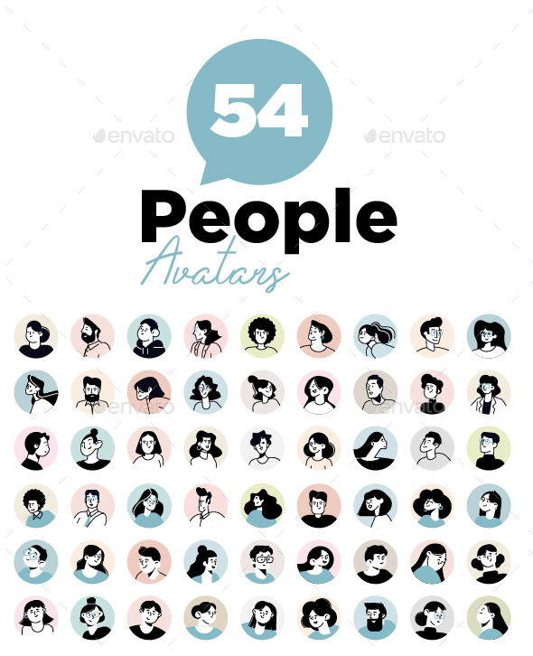 People Avatar Icons