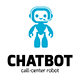 Chatbot - Call Center Robot Logo
