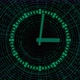 SciFi Clock with Accelerated Rotation of Hands - VideoHive Item for Sale