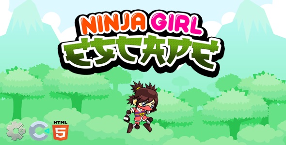 Ninja Girl Escape - Construct 2/3 Game