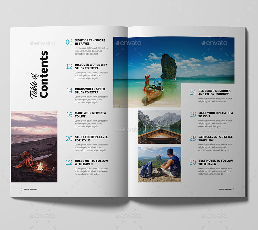 Magazine Template, Print Templates | GraphicRiver