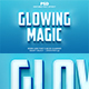 Glowing Light 3d Editable Text Effect Mockup