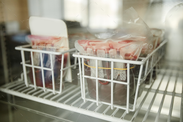 Blood Supply Storage Stock Photo by seventyfourimages | PhotoDune