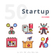 Startup Unique Filled Icons