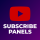 Subscribe Panels (MoGRT) - VideoHive Item for Sale