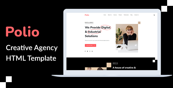Polio – Creative Digital Agency HTML Template