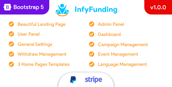 InfyFunding - Laravel Online Crowd Funding / Fund Raising as like Kickstarter, Indiegogo