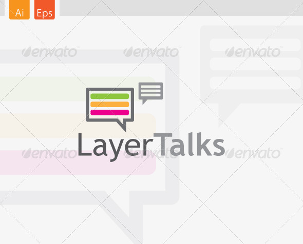 LayerTalks - Abstract Logo Templates
